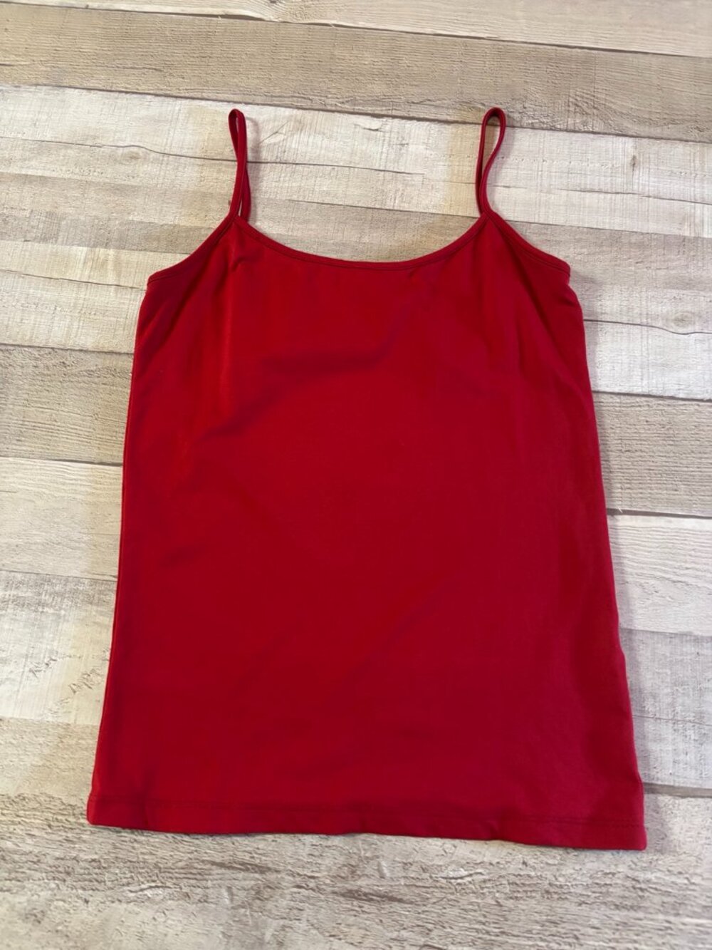 Zara Red Spaghetti Strap Camisole